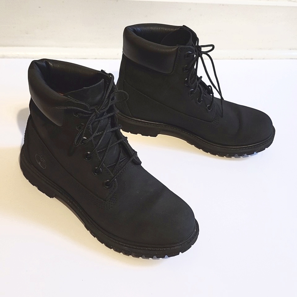 Women's Timberland Premium 6-inch Waterproof Boots, Black, Size 8